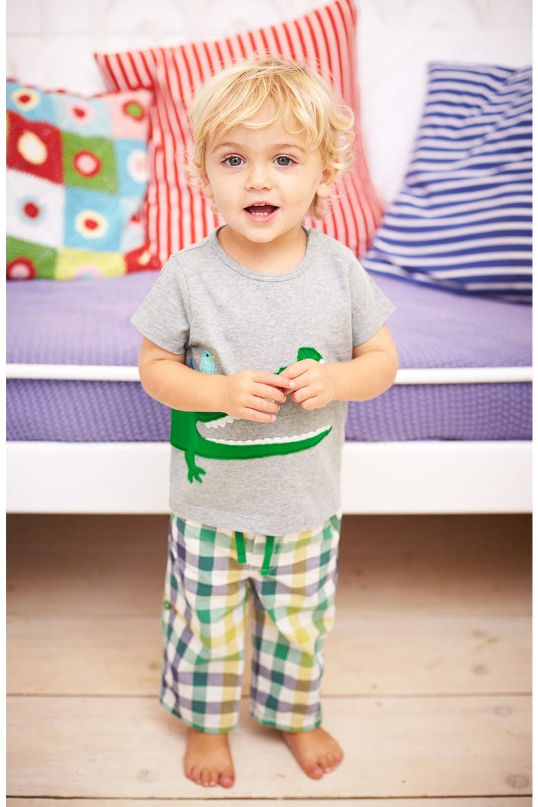 Check Print Pants, Alternate, color, GREEN CHECK