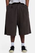 JADED LONDON Goliath Pleated XL Check Shorts