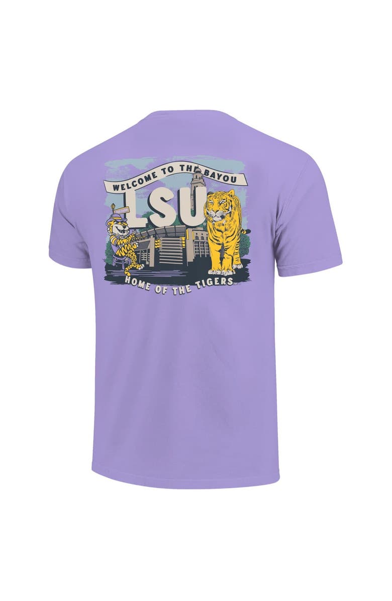 IMAGE ONE Youth  Purple LSU Tigers Local Campus Scene T-Shirt, Alternate, color, Purple