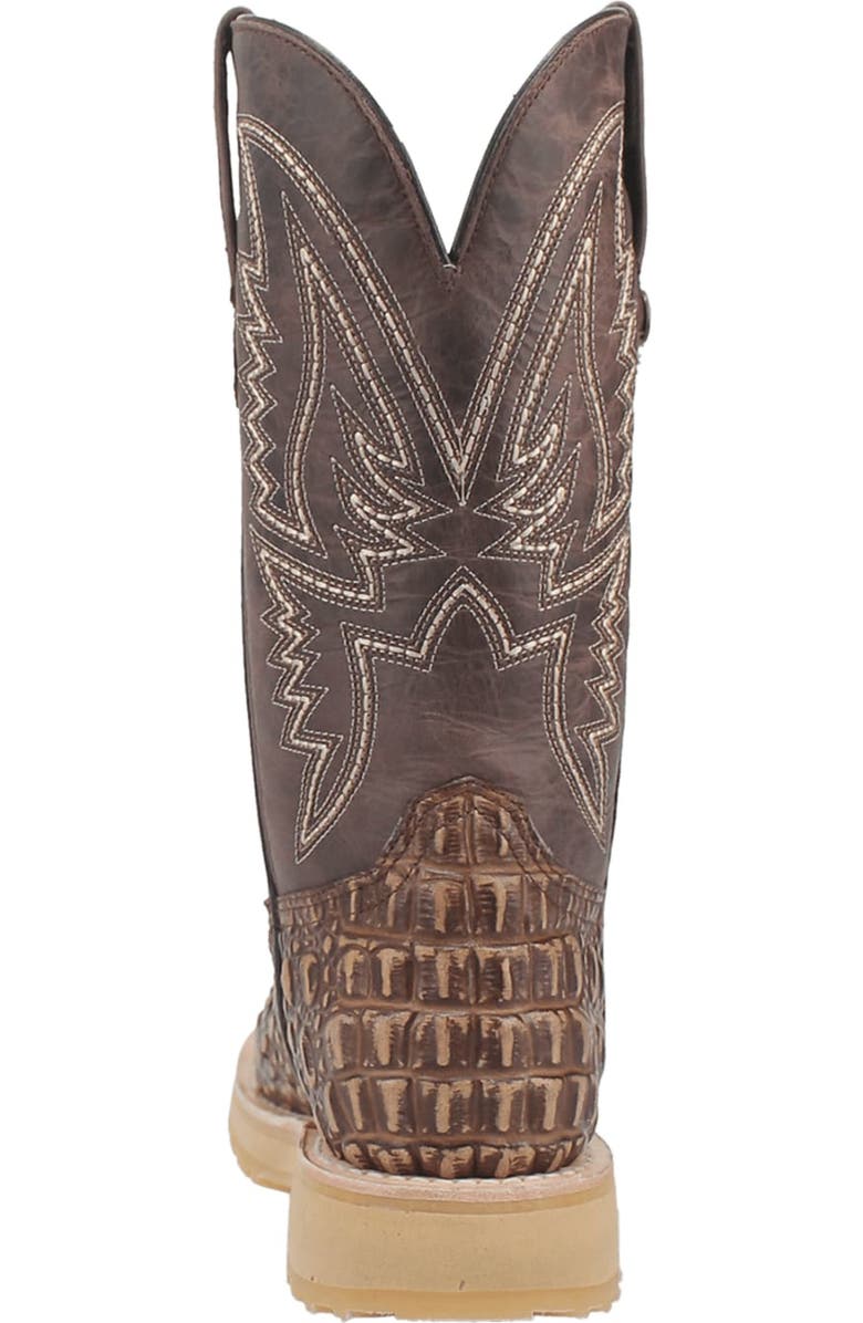 Dingo Death Valley Caiman Embossed Cowboy Boot, Alternate, color,