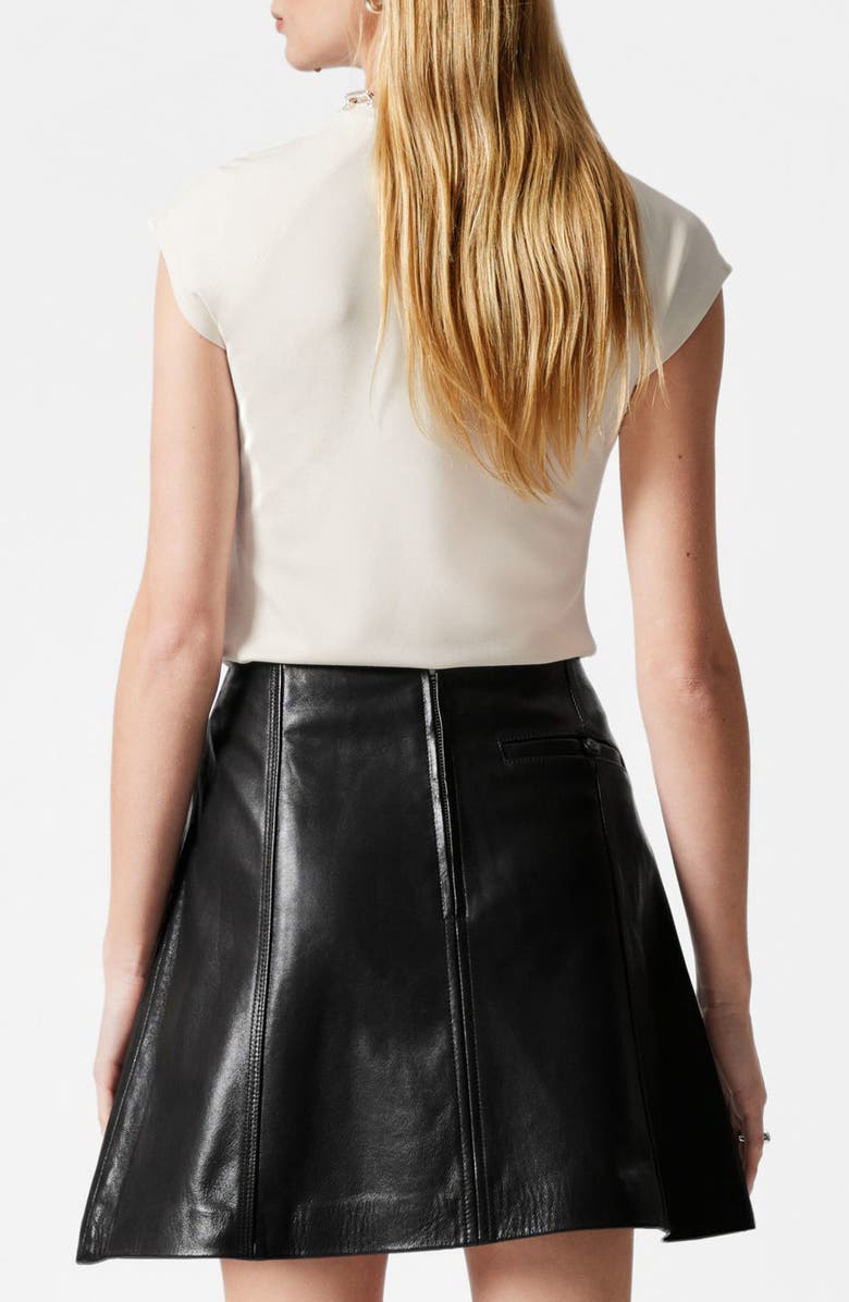 & Other Stories Cap Sleeve T-Shirt, Alternate, color, White Dusty Light