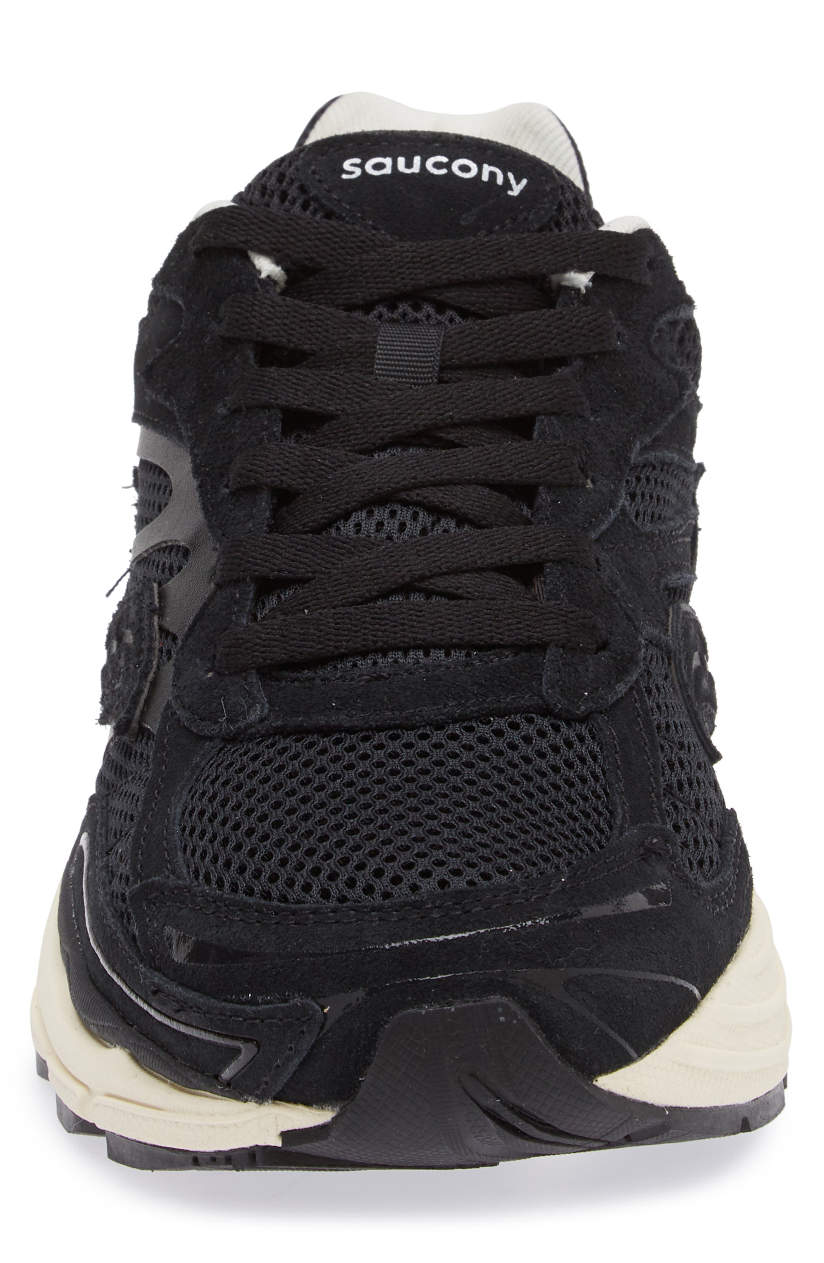 Saucony Gender Inclusive ProGrid Omni 9 Sneaker, Alternate, color, Black/ Cream