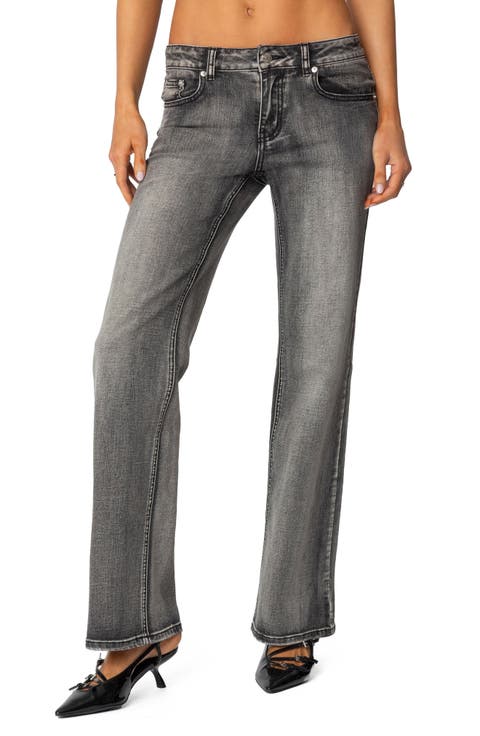 ★RAIVE★ Demage Boots Cut Denim Pants in Grey VJ5SL40112 bc1eb30efbd40bbcc3e801892c6a98