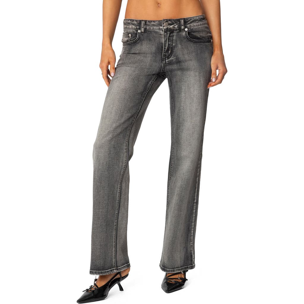 EDIKTED EDIKTED LOW RISE BOOTCUT JEANS