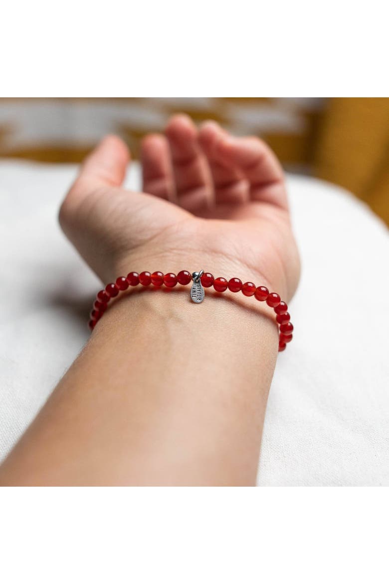 Carnelian Energy Bracelet, Alternate, color, Red / Orange