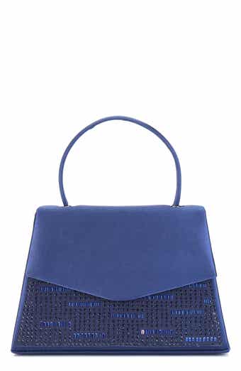 Linda Crystal Satin Clutch