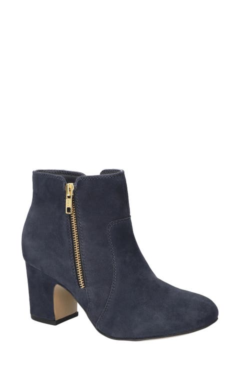 Port Block Heel Bootie