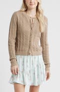 BP. Pointelle Knit Cardigan