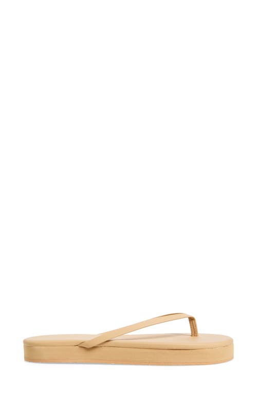 Tkees Lily Platform Flip Flop In Yellow
