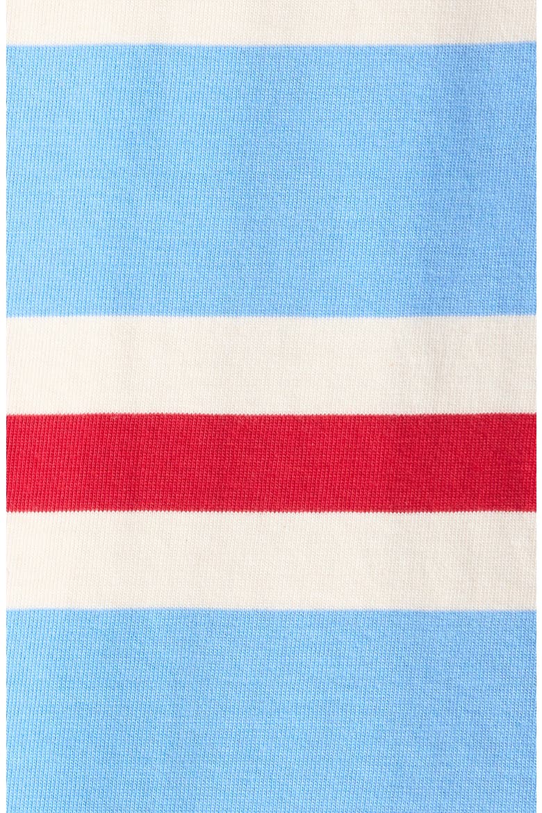 Long Sleeve Jersey Stripe Tee, Alternate, color, BLUEREDWHITE