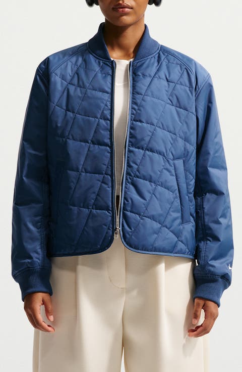 Relaxed Water Repellent Quilted Jacket