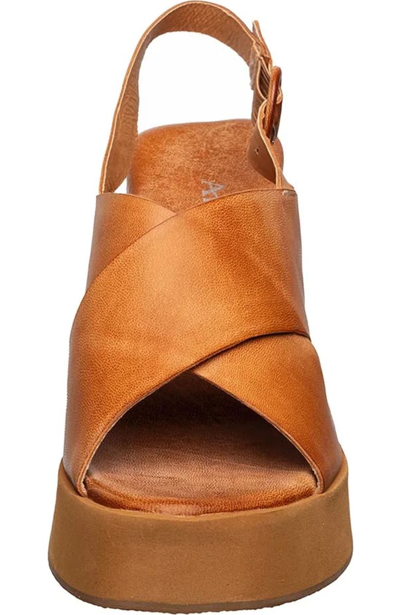 ANTELOPE Josie Platform Slingback Sandal, Alternate, color, Tan