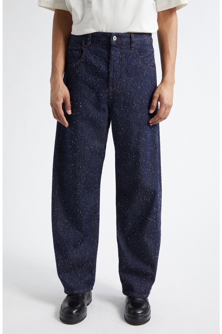 Le De-Nimes Mirada Jeans, Main, color, NAVY