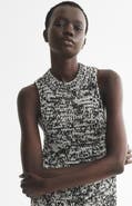 H&M Textured-knit Tank Top