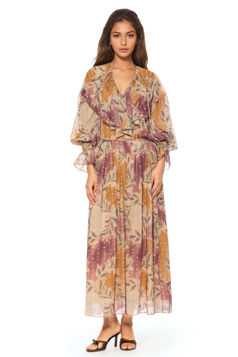 Serelise Ruffle Top, Alternate, color, MULTI PAISLEY