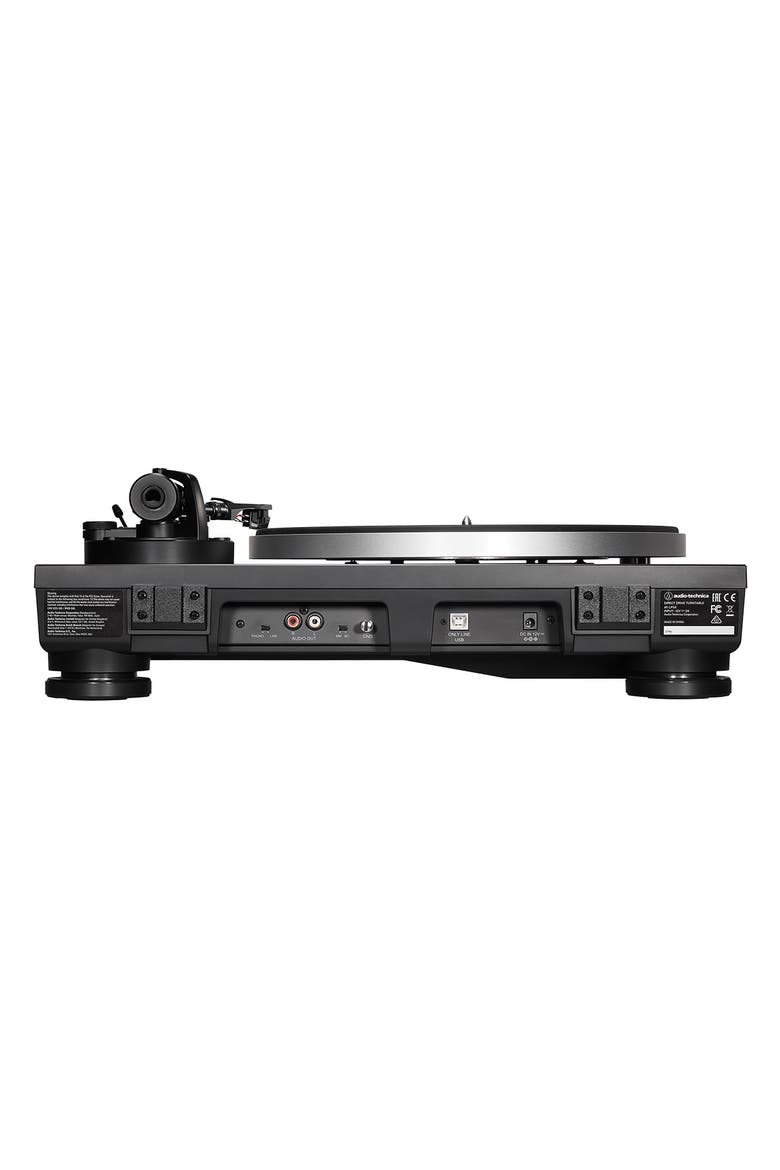 AT-LP5X Fully Manual Direct Drive Turntable, Alternate, color, Black