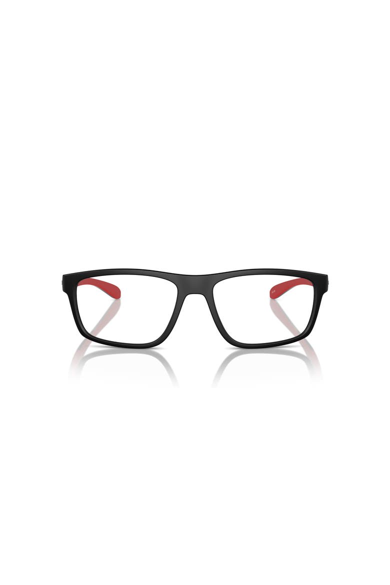 56mm Rectangle optical glasses, Alternate, color, Black