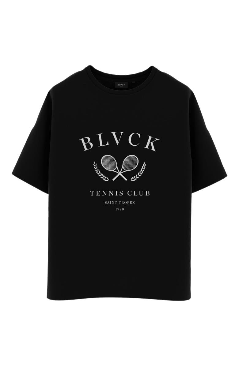 Blvck Tennis Tee, Alternate, color, Black