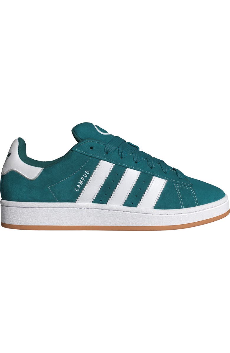 adidas Campus 00s Sneaker, Alternate, color, Legacy Teal/ White/ Gum