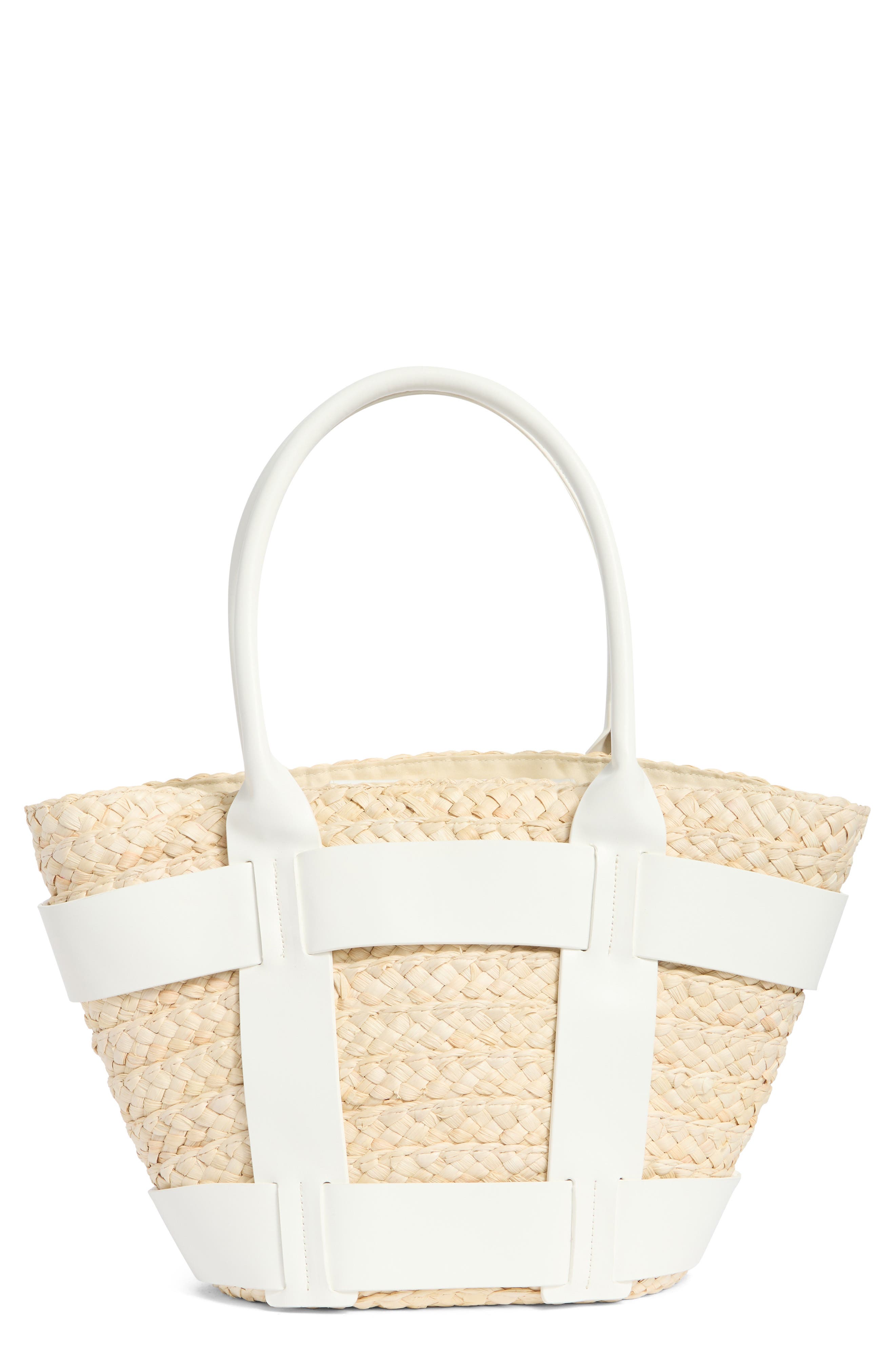 Collection XIIX Straw Tote Bag