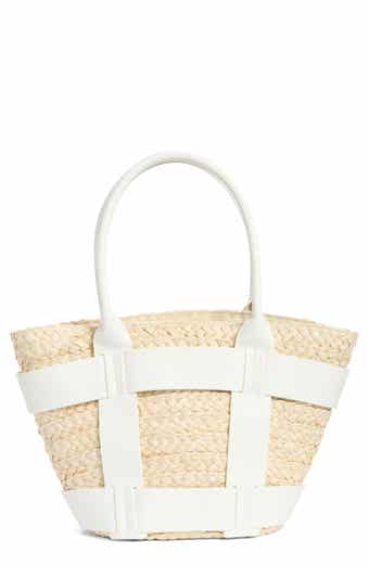 Collection XIIX Straw Tote Bag