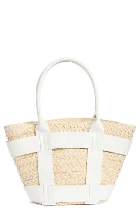 Collection XIIX Straw Tote Bag