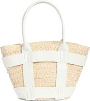Collection XIIX Straw Tote Bag