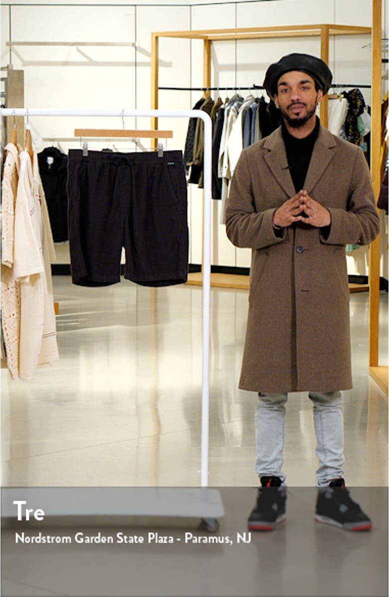 Taxer Corduroy Drawstring Shorts, sales video thumbnail