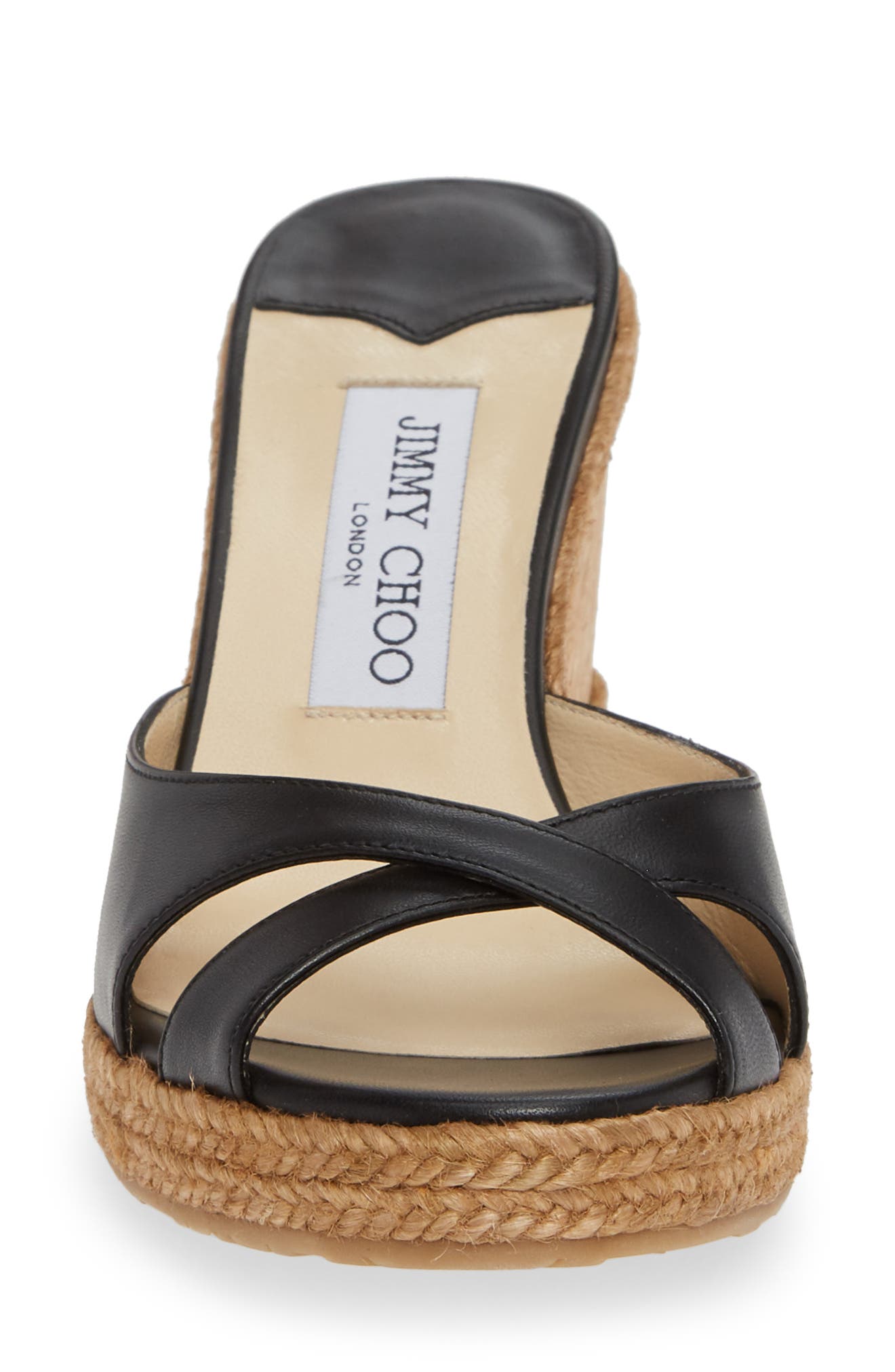 Jimmy Choo Almer Cork Wedge Sandal, Alternate, color, 