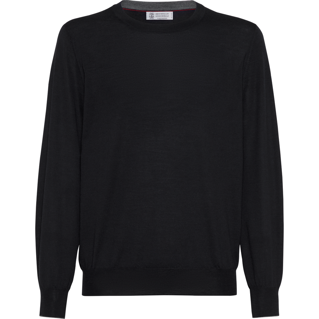 Brunello Cucinelli Lightweight Sweater With Patches