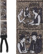 Trafalgar The Nightcap Novelty Silk Formal End Suspenders
