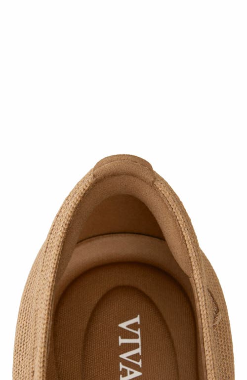 Vivaia Margot Mary-jane Square-toe Ballet Flats In Brown