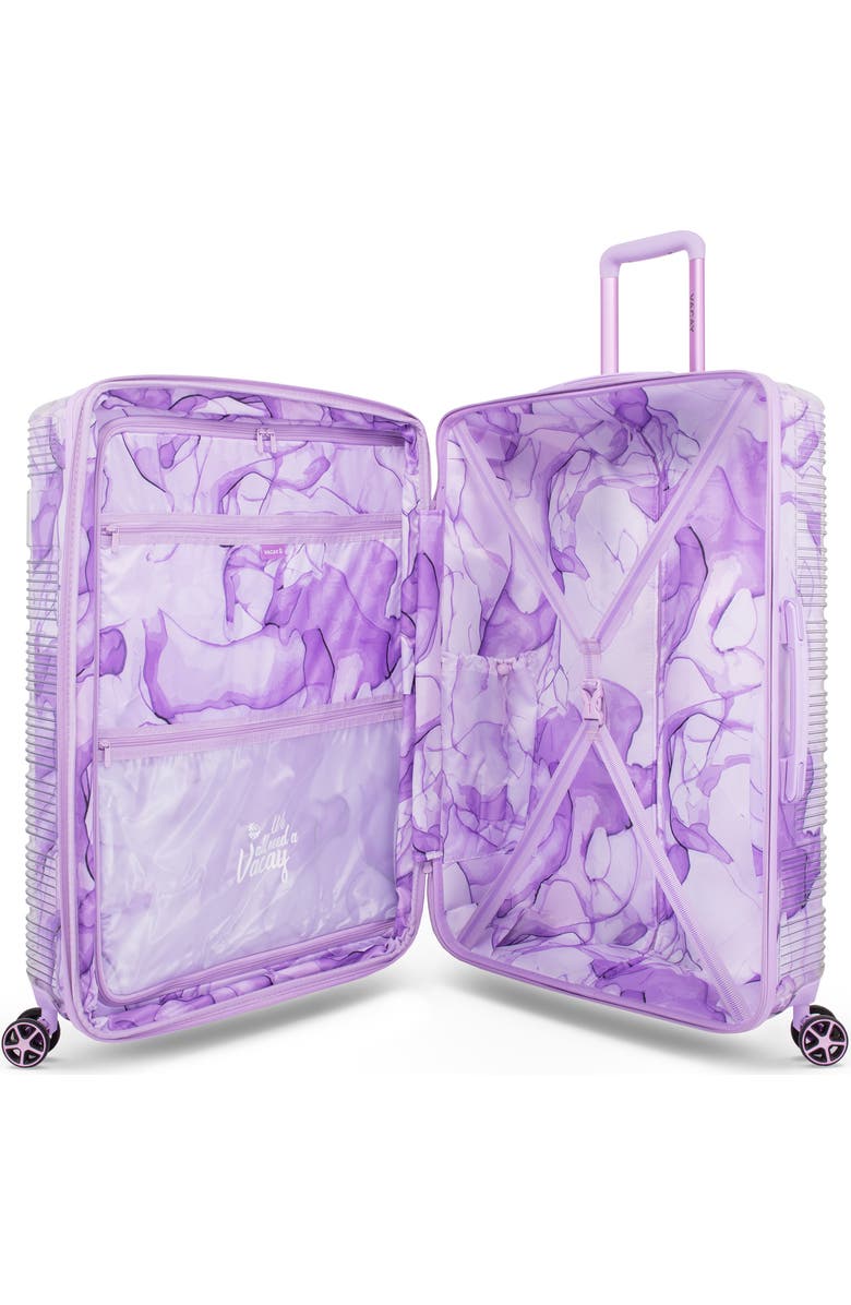 Vacay Spotlight Clear 2-Piece Lightweight Luggage Set, Alternate, color,