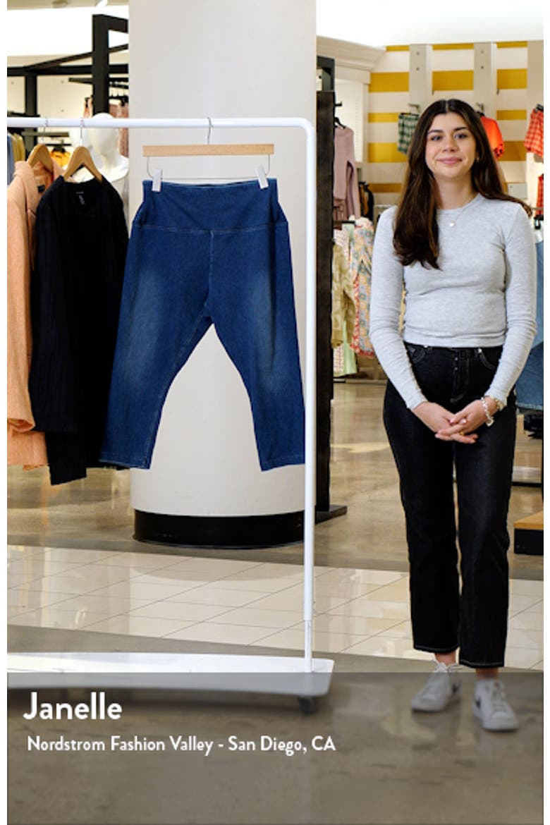 'Lyssentials Denim Capri Leggings video