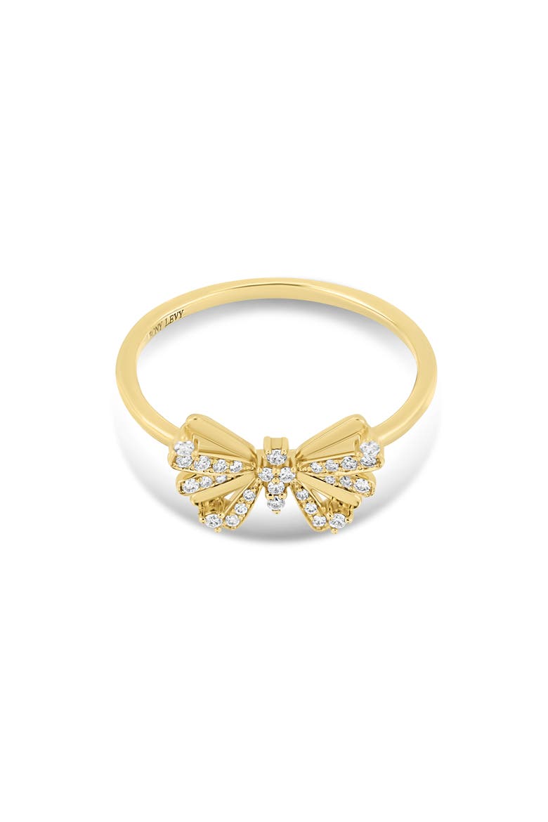 Icon Butterfly Diamond Ring, Alternate, color, 18K YELLOW GOLD/ DIAMOND