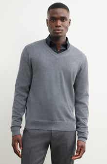 Nordstrom Merino Wool V-Neck Sweater