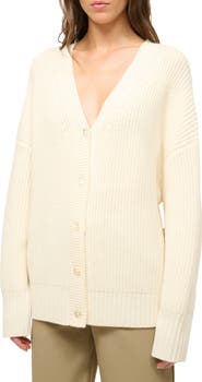 STAUD Matilda Wool Blend Cardigan