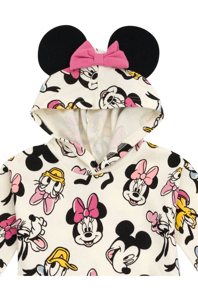 Mickey Mouse & Friends Cosplay Fleece Hooded Dress, Alternate, color, Tusk
