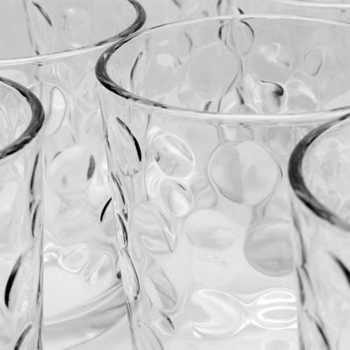 Gibson Home Great Foundations 16 Piece Tumbler And Double Old Fashioned Glass Set In Transparent