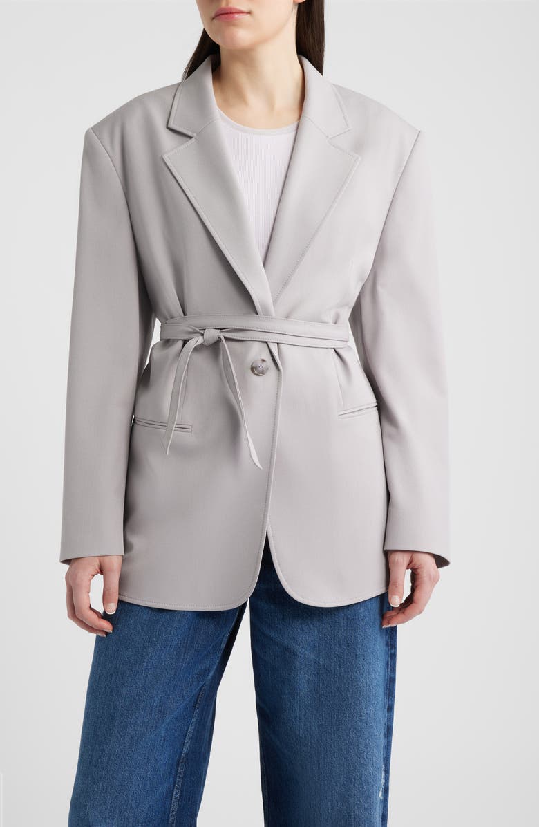 BOSS Orange Jalara Tie Waist Jacket, Main, color,