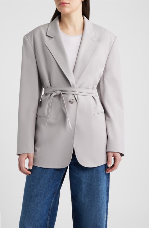 Jalara Tie Waist Jacket