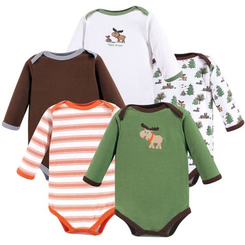 Cotton Long-Sleeve Bodysuits