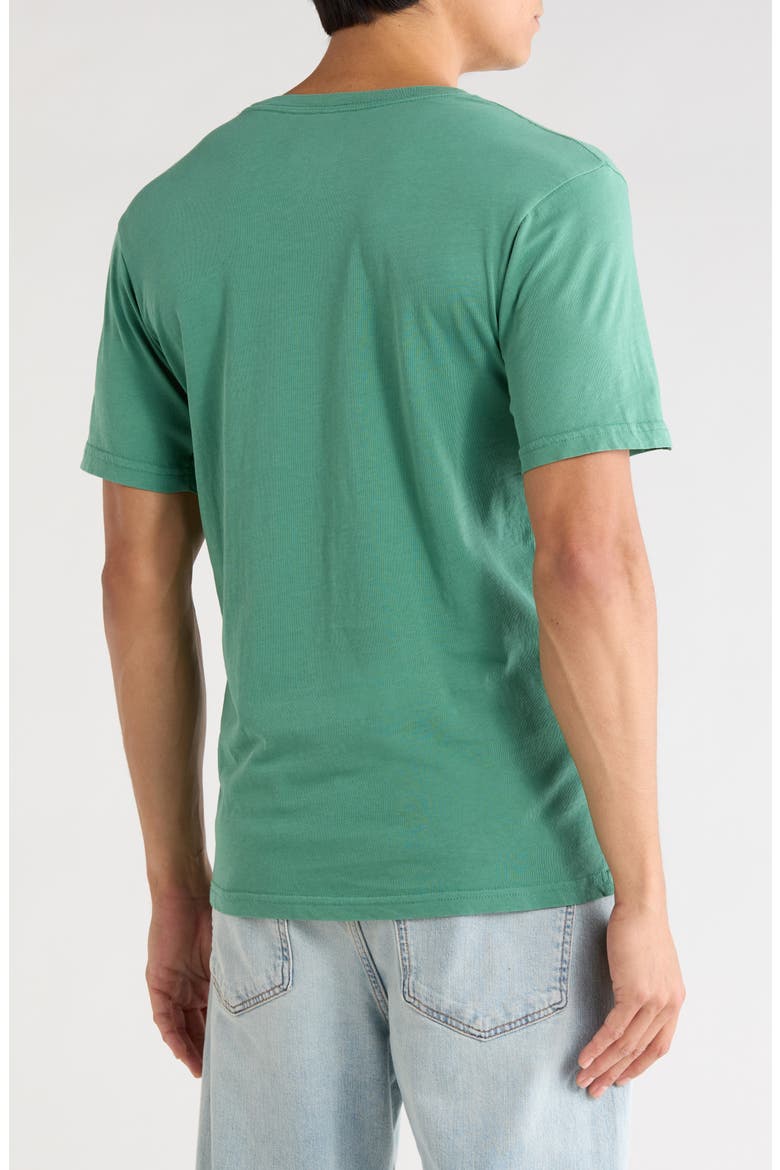 Running Out Graphic T-Shirt, Alternate, color, GREEN