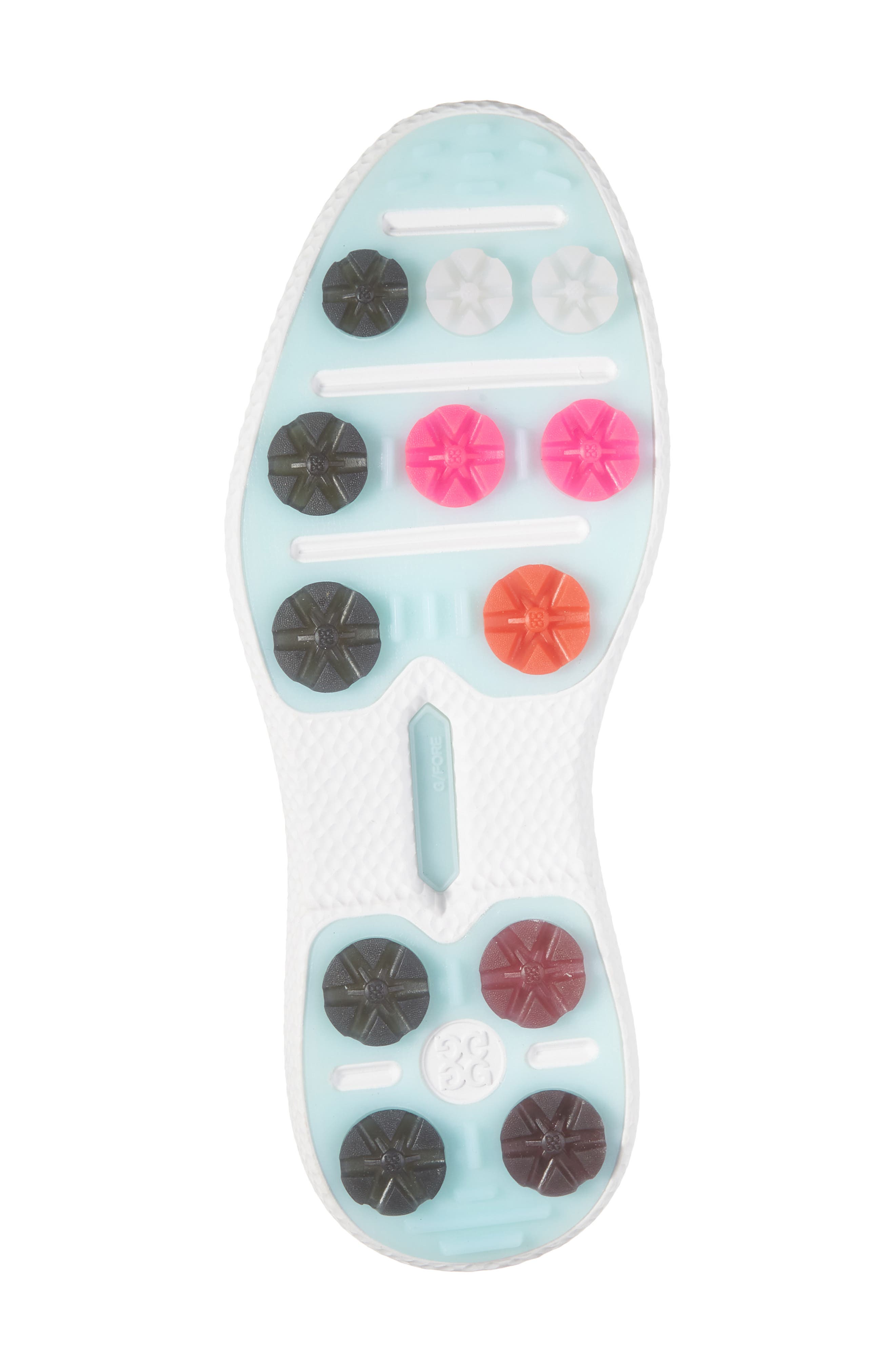 G/FORE Gallivan2R Debossed Heart G's Kiltie Golf Shoe, Alternate, color, 