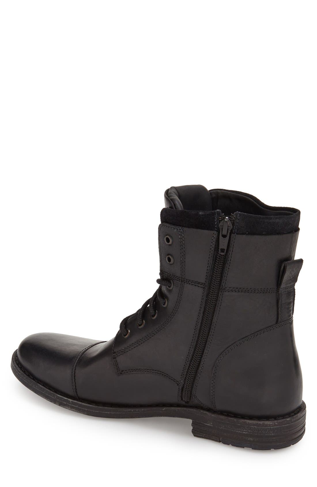Reaction Kenneth Cole 'Steer the Wheel' Lace-Up Boot, Alternate, color, 
