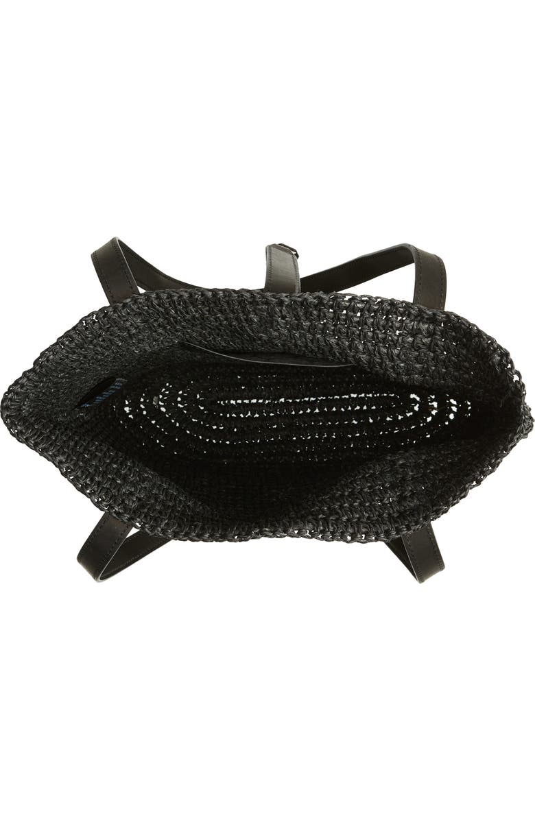 Kurt Geiger London Brixton Raffia Tote Bag, Alternate, color,
