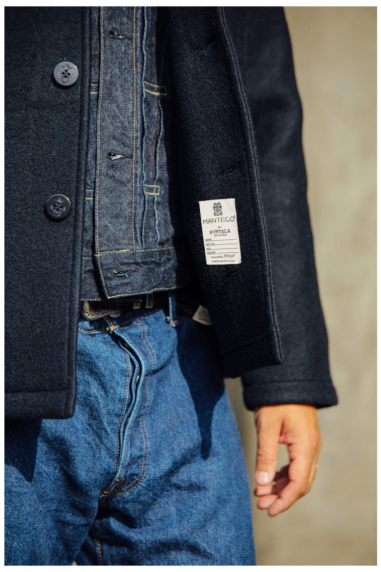 Donkey Virgin Wool Jacket, Alternate, color, BLUE