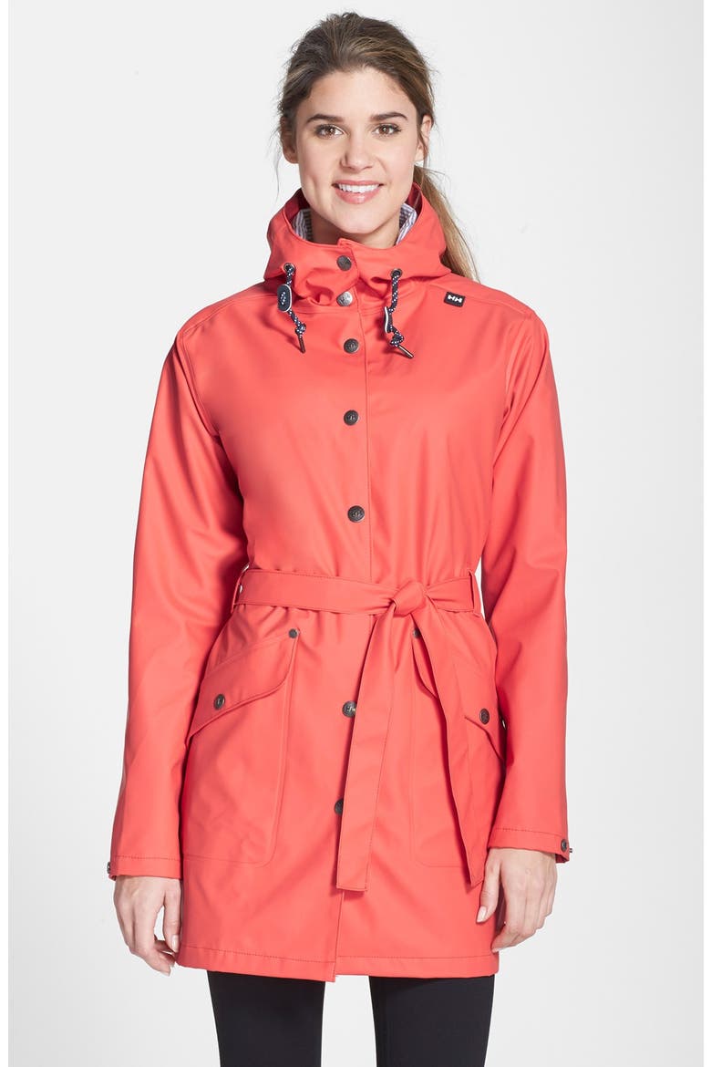 'Kirkwall' Raincoat, Main, color, SUMMER RED