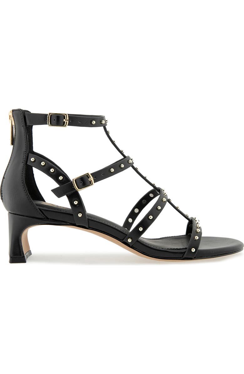 Rebecca Minkoff Avani Cage Sandal, Alternate, color, Black