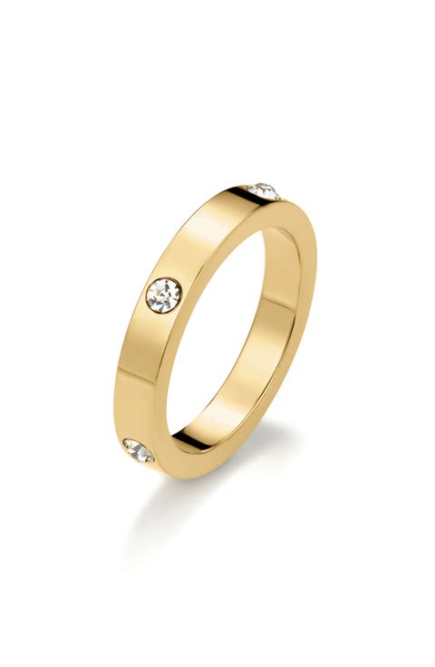 Eternity Cubic Zirconia Stacking Ring